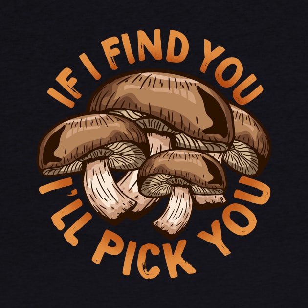 Mushroom Hunting graphic for every Shiitake Lover by biNutz